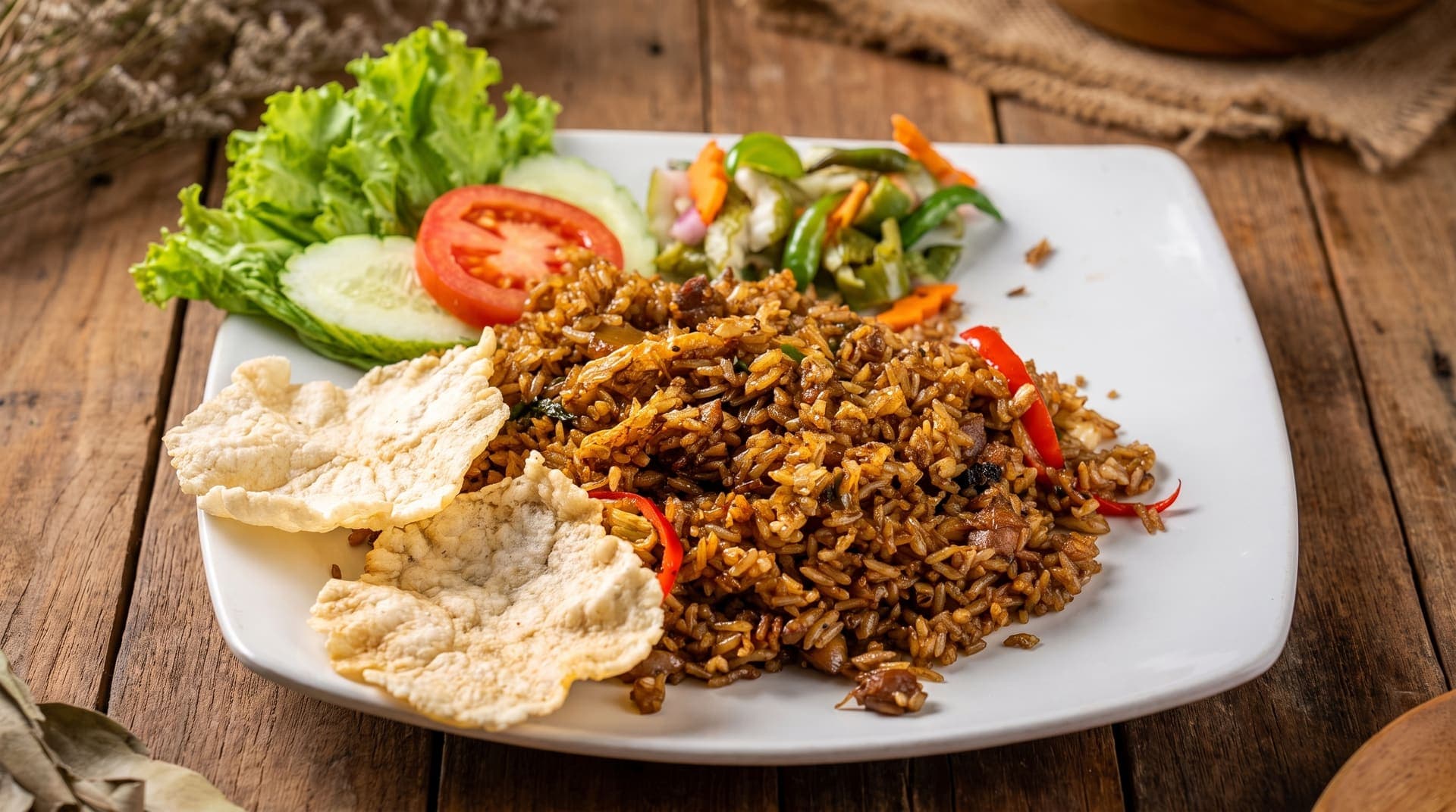 Nasi goreng kampung N&R Restaurant